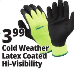 Ocean State Job Lot Cold Weather Hi-Visibility Latex Coated Gloves offer