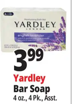 Ocean State Job Lot Yardley London Moisturizing English Lavender Bar Soap 4 Count offer