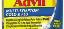 Ocean State Job Lot Advil Multi-Symptom Cold & Flu offer