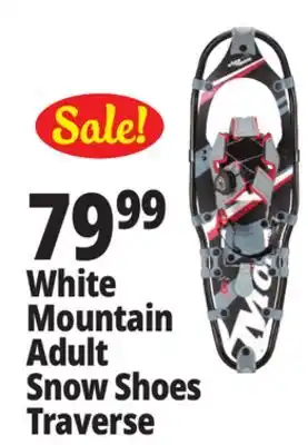 Ocean State Job Lot White Mountain Adult Snowshoe Traverse 8 x 25 offer