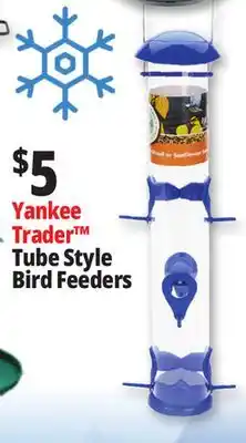 Ocean State Job Lot Yankee Trader Tube Style Bird Feeders offer