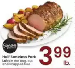 Albertsons Half Boneless Pork Loin offer