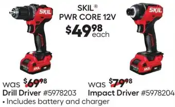 Lowe's Skil Impact Driver offer