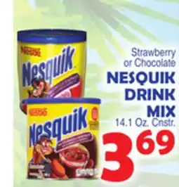 Bravo Supermarkets NESQUIK DRINK MIX offer