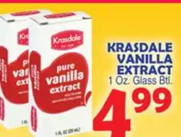 Bravo Supermarkets KRASDALE VANILLA EXTRACT offer