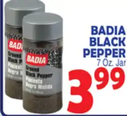 Bravo Supermarkets BADIA BLACK PEPPER offer