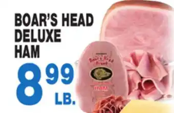 Bravo Supermarkets BOAR'S HEAD DELUXE DELUXE HAM offer