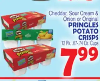 Bravo Supermarkets PRINGLES POTATO CRISPS offer