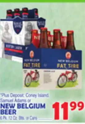 Bravo Supermarkets NEW BELGIUM BEER offer