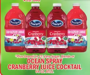 C Town OCEAN SPRAY CRANBERRY JUICE COCKTAIL offer