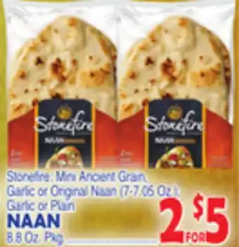 Bravo Supermarkets Stonefire NAAN 8.8 Oz. Pkg offer