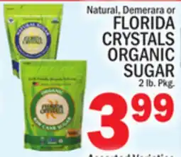 C Town FLORIDA CRYSTALS ORGANIC SUGAR offer