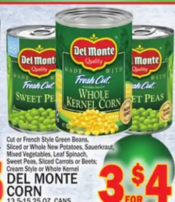 C Town DEL MONTE CORN offer