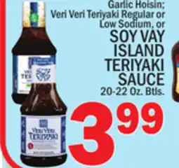 C Town SOY VAY ISLAND TERIYAKI SAUCE offer