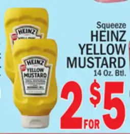 C Town HEINZ YELLOW MUSTARD offer