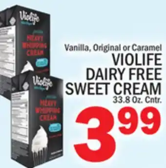 C Town VIOLIFE DAIRY FREE SWEET CREAM offer