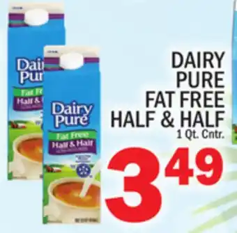 C Town DAIRY PURE FAT FREE HALF & HALF offer