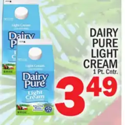 C Town DAIRY PURE LIGHT CREAM offer