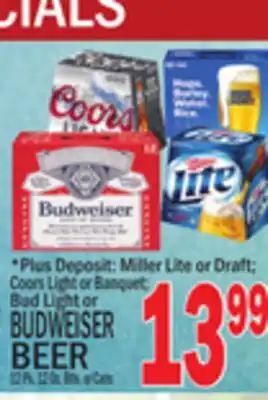 C Town BUDWEISER BEER offer