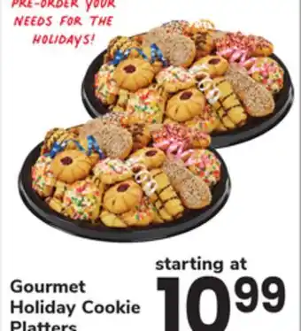 ACME Gourmet Holiday Cookie Platters offer