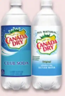 Kings Food Markets CANADA DRY SELTZER, CANADA DRY 1 LITER offer