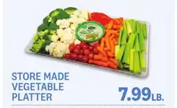 Kings Food Markets MADE VEGETABLE PLATTER offer