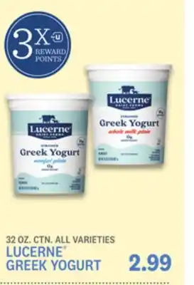 Kings Food Markets LUCERNE GREEK YOGURT offer