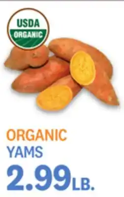 Kings Food Markets ORGANIC YAMS offer