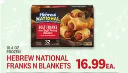 Kings Food Markets HEBREW NATIONAL FRANKS N BLANKETS offer