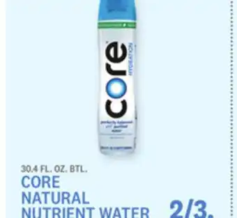 Kings Food Markets CORE NATURAL NUTRIENT WATER offer