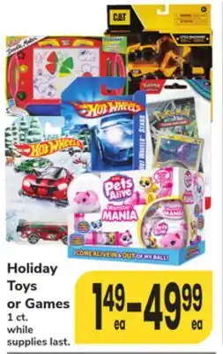 ACME Holiday Toys or Games offer