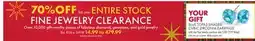 Boscov's ENTIRE STOCK FINE JEWELRY CLEARANCE offer