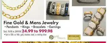 Boscov's Fine Gold & Mens Jewelry offer