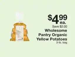 Fairway Store Market Wholesome Pantry Organic Yellow Potatoes offer