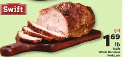 Weis Markets Swift Whole Boneless Pork Loin offer