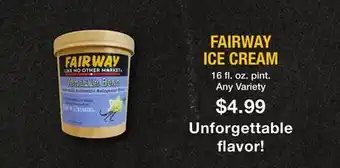 Fairway Store Market FAIRWAY ICE CREAM offer