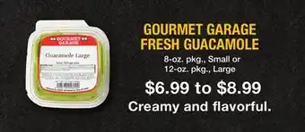 Fairway Store Market GOURMET GARAGE FRESH GUACAMOLE offer