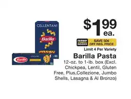 Fairway Store Market Barilla Pasta offer