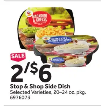 Stop&Shop Stop & Shop Side Dish offer