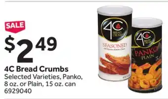 Stop&Shop 4C Bread Crumbs offer