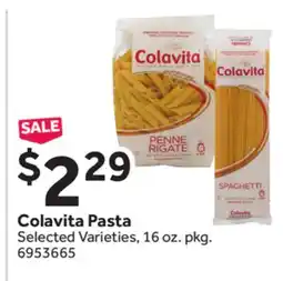 Stop&Shop Colavita Pasta offer