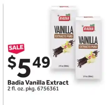 Stop&Shop Badia Vanilla Extract offer