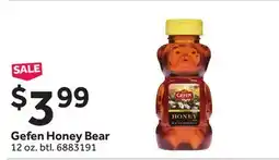 Stop&Shop Gefen Honey Bear offer