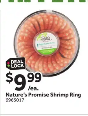 Stop&Shop Nature's Promise Shrimp Ring offer