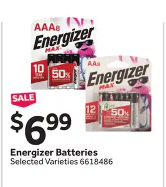 Stop&Shop Energizer Batteries offer