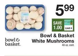 The Fresh Grocer White Mushrooms offer