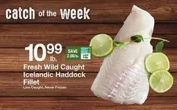 The Fresh Grocer Fresh Wild Caught Icelandic Haddock Fillet offer