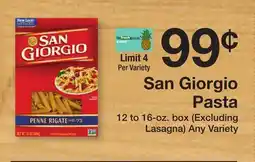 The Fresh Grocer Pasta offer