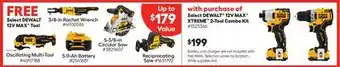 Lowe's Select 12V MAX9 XTREME 2-Tool Combo Kit offer