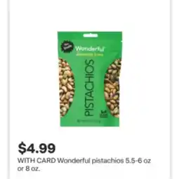 CVS Wonderful pistachios offer